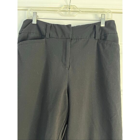 NY&C Women's Size 10 Black Ankle Length Dress Pants Trousers Office - Picture 2 of 8